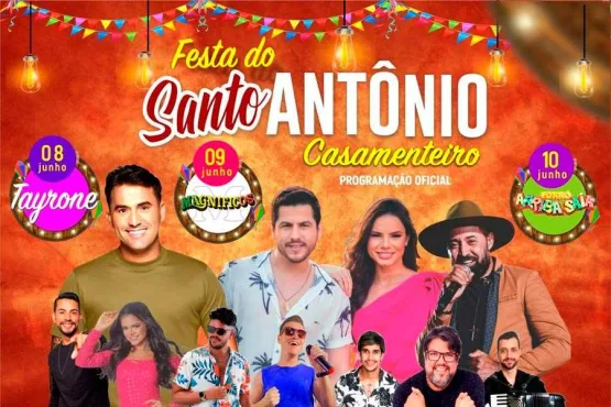 Posto da Mata vai ferveeeer!!! Confira a programação completa do Santo Antônio Casamenteiro