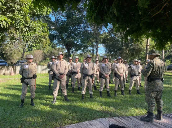 CIPPA/PS inicia a 14ª semana de instrução básica de policiamento ambiental com os 21 novos integrantes da unidade