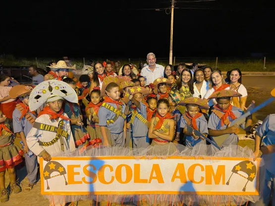 1º Arraiá das Escolas do Bairro Uldurico Pinto celebra tradição junina em Medeiros Neto