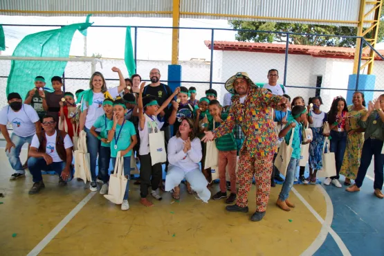 Secretaria de Meio Ambiente de Teixeira de Freitas promove II Gincana Ecológica na Escola Municipal Pedro Agrizzi Neto