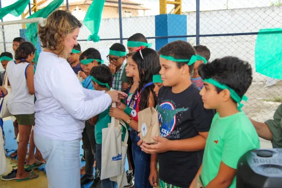 Secretaria de Meio Ambiente de Teixeira de Freitas promove II Gincana Ecológica na Escola Municipal Pedro Agrizzi Neto