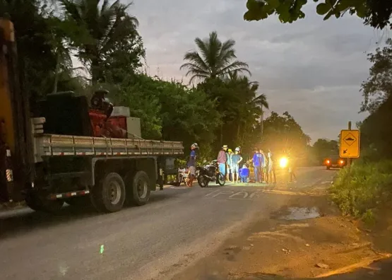 Motociclista morre em acidente na BA-489 entre Itamaraju e Prado