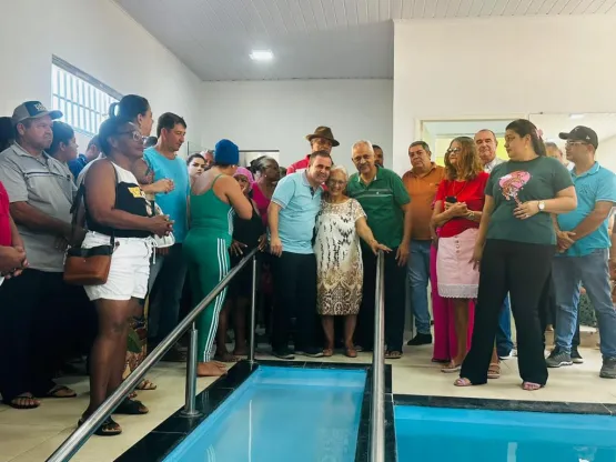 Após reforma, piscina de hidroterapia de Lajedão volta a funcionar