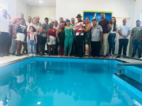 Após reforma, piscina de hidroterapia de Lajedão volta a funcionar