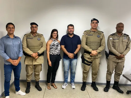 Comandante do CPR-Extremo Sul, realiza visita institucional ao Ministério Público em Porto Seguro