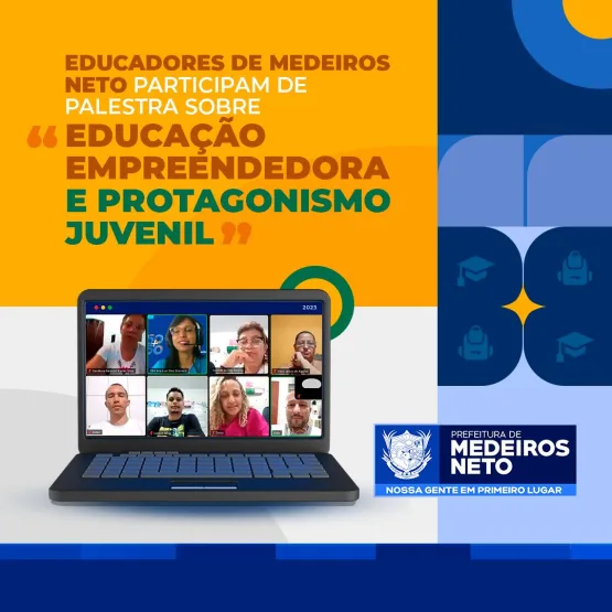 Educadores de Medeiros Neto participam de palestra sobre 