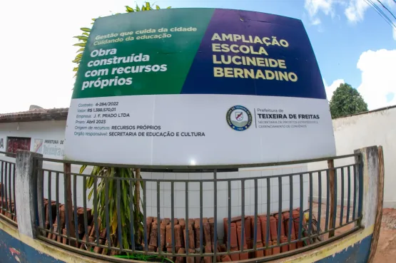 Prefeitura de Teixeira se prepara para entregar mais uma escola na comunidade de Santo Antônio