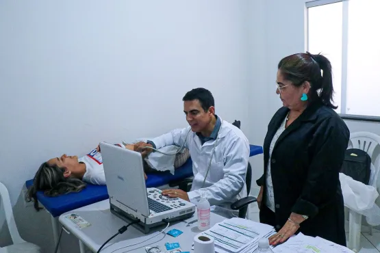 Teixeira de Freitas - Posto de saúde UBS Colina Verde 2 recebe serviços especializados em ultrassonografia