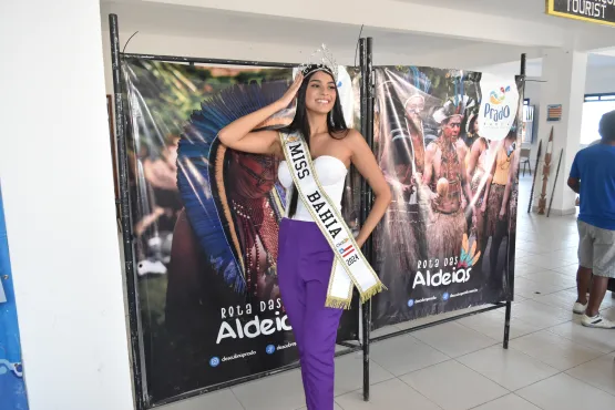 Miss Bahia, Nicolly Borges é recebida com carreata na cidade do Prado 