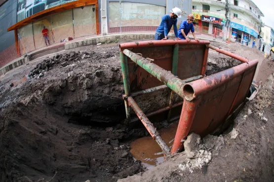 Prefeitura de Teixeira avança com obras no entorno do Shopping Teixeira Mall