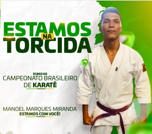 Atleta caravelense disputará em Salvador o Campeonato Brasileiro de Karatê Tradicional