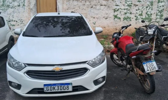 Guarnição da CIPE/MA recupera dois veículos roubados, em Belmonte