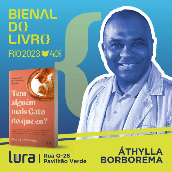 21ª Bienal do Rio traz livro de Athylla Borborema nos destaques dos 40 anos do maior festival literário do Brasil