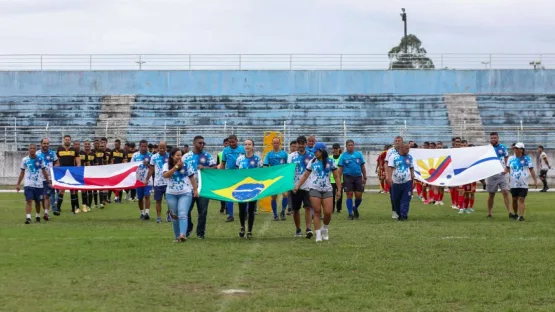 Abertura oficial do Campeonato Municipal de Futebol ocorreu no sábado (02), em Teixeira de Freitas