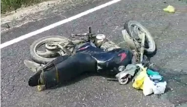 Tragédia na BA-489: Motociclista morre em acidente entre os municípios de Itamaraju e Prado