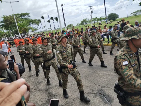 Policiais militares da CIPPA/PS participam do desfile de 07 de Setembro em Ilhéus 