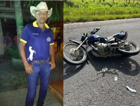 Morador de Prado morre em acidente de moto na BA 001 próximo a Guaratiba