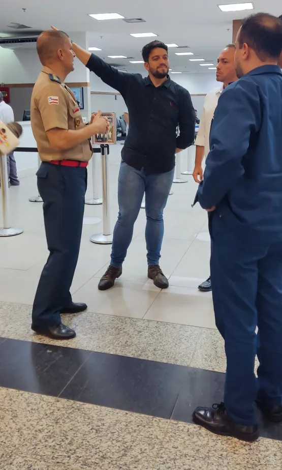 Corpo de Bombeiros inicia parceria para reforçar segurança contra incêndio no SAC de Teixeira de Freitas