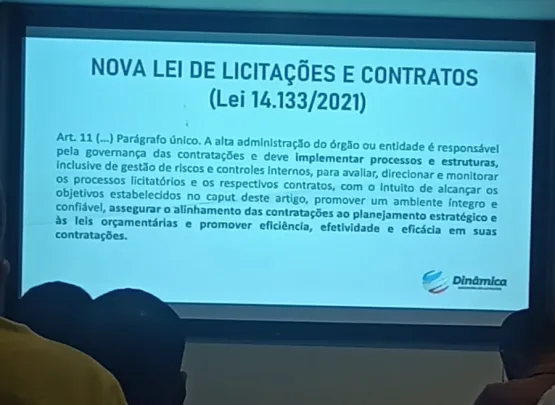 Nova Viçosa segue investindo na capacitação dos profissionais: Segundo módulo do curso Nova Lei de Licitações é realizado em Salvador