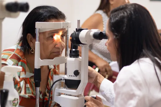 Mais de 200 pessoas são atendidas no mutirão de glaucoma em Prado