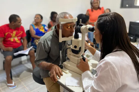 Mais de 200 pessoas são atendidas no mutirão de glaucoma em Prado
