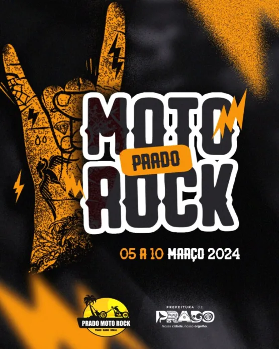 Prado Moto Rock 2024 acontece de 5 a 10 de março