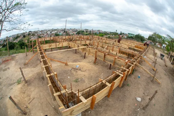 Parque Municipal da Biquinha - Construção segue a todo vapor