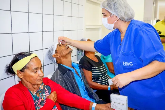 Mais uma ação de saúde ocular em Caravelas leva atendimento especializado a todos os moradores