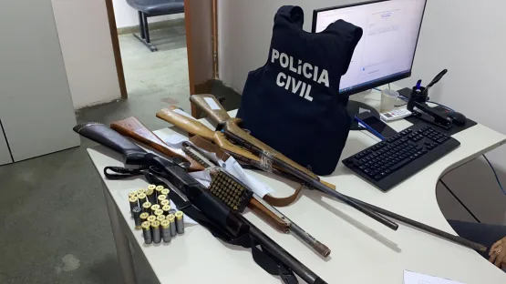 Homem é preso pela PC por homicídio e porte ilegal de arma de fogo no interior de Itamaraju