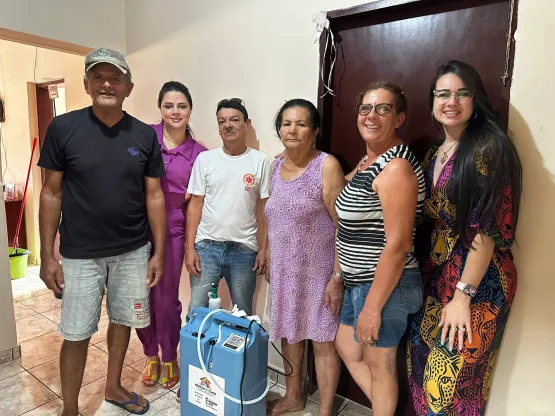 Prefeitura de Medeiros Neto disponibiliza concentrador de oxigênio a moradora de Itupeva
