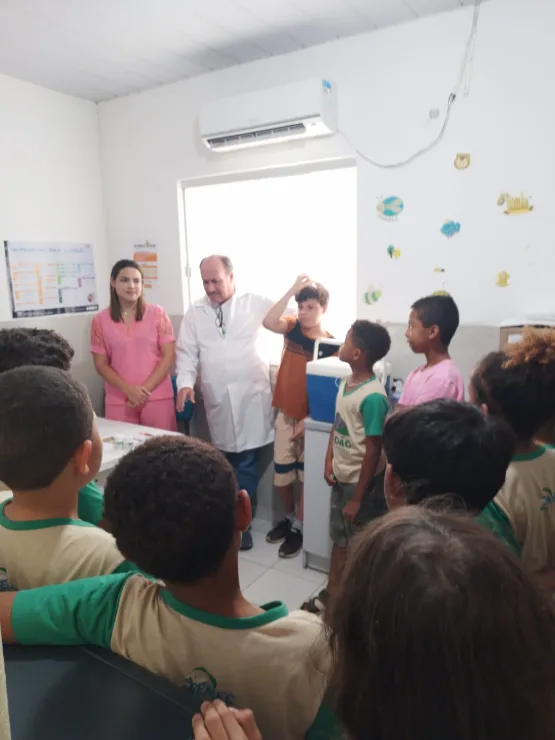 Prefeitura de Lajedão leva saúde bucal às escolas do município