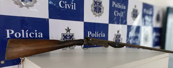 Caravelas. Polícia Civil prende em flagrante homem com arma de fogo