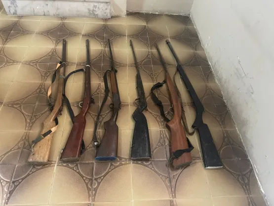 CIPPA/PS apreende armas de fogo utilizadas por caçadores ilegais em Alcobaça e UbaitqAPREENDE OITO ARMAS DE FOGO UTILIZADAS POR CAÇADORES ILEGAIS.