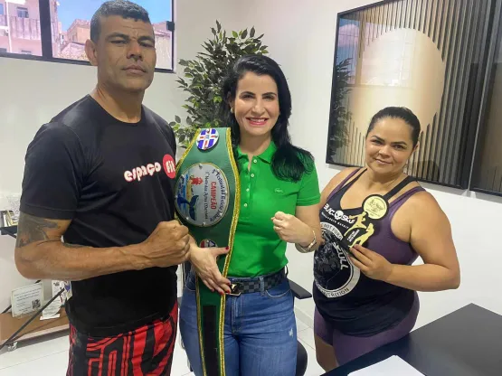 Posto da Mata se prepara para o Combate Prime - Boxe: Prefeita Luciana Machado recebe convite especial do professor 'Karkará'