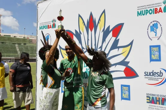Seleção Pataxó Aktxurá Eoató é campeã da Copa Indígena de Futebol