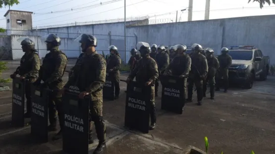 Celulares, drogas e facas são encontrados no Conjunto Penal de Teixeira de Freitas