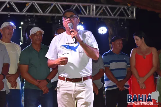 Prefeito Silvio Ramalho inaugura Espaço Baleia Jubarte em Caravelas