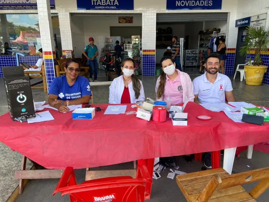 Saúde de Mucuri inicia Campanha do Dezembro Vermelho com CTA itinerante em Itabatã