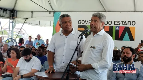 Em Prado,  Governador Jerônimo inaugura mais uma escola de tempo integral e anuncia construção da ponte sobre o Rio Jucuruçu