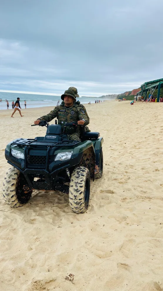 Operação Verão - CIPPA/PS reforça segurança nas praias de Porto Seguro 