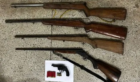 Operação da CIPE/Mata Atlântica apreende armas de fogo e recupera veículo roubado em Mucuri