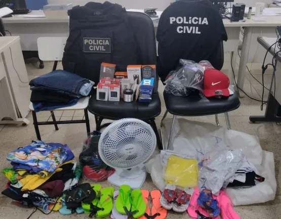 Policia Civil prende casal envolvido em furto em loja no centro de Teixeira de Freitas