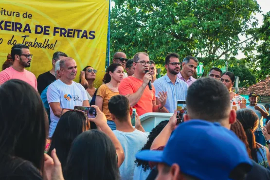 Prefeito Marcelo Belitardo assina ordem de serviços na comunidade Duque de Caxias