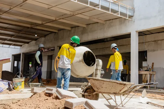 Prefeitura de Prado retoma obras da Creche de Guarani que estavam paradas desde 2018