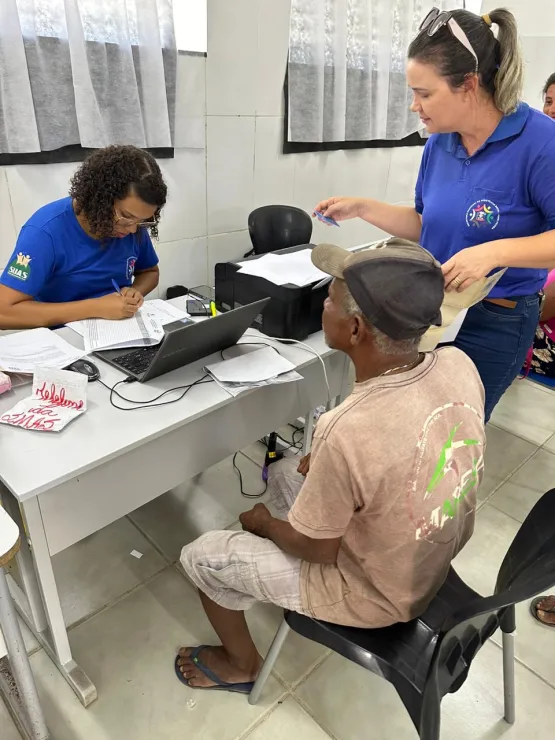 Secretaria Municipal de Assistência Social leva serviços essenciais aos distritos de Nova Viçosa