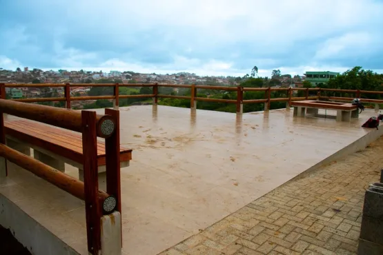 Obra do Parque Municipal da Biquinha avança em Teixeira de Freitas