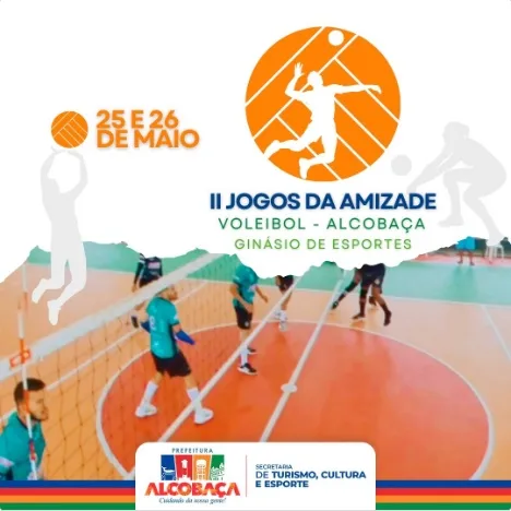 II Jogos da Amizade de Voleibol em Alcobaça: Uma celebração do espírito esportivo e da comunidade