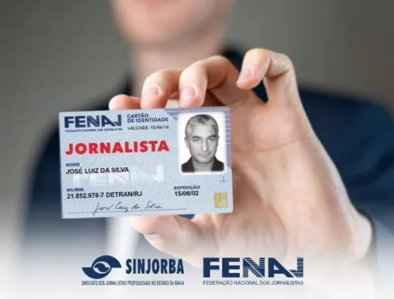 Carteira da Fenaj é a única identidade profissional legal dos jornalistas