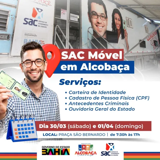 SAC Móvel chega a Alcobaça para oferecer serviços essenciais de cidadania
