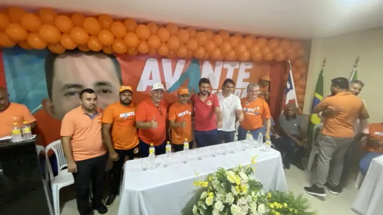 Manrick se filia ao Avante durante  sua pré candidatura a reeleição a prefeito de Vereda